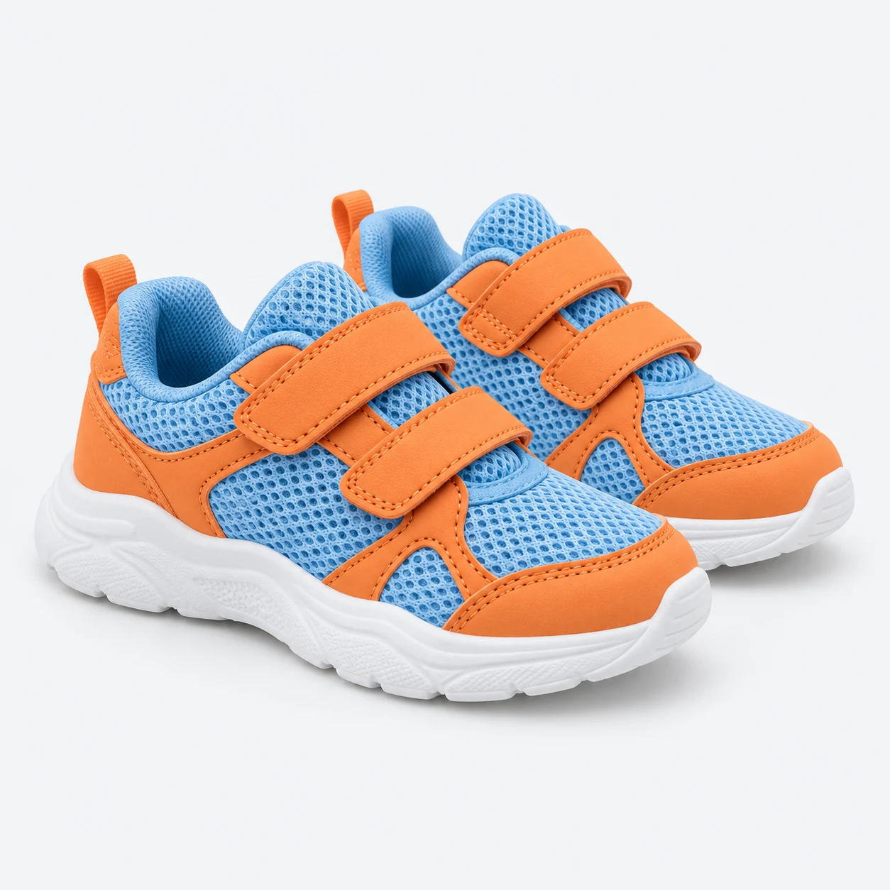 Sky blue / tangerine / white Sprint Mesh Trainer